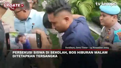 Persekusi Siswa di Sekolah, Bos Hiburan Malam Ditetapkan Tersangka