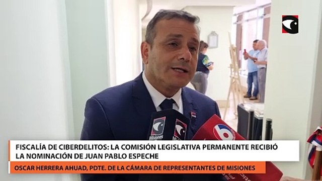 Fiscalía de Ciberdelitos la Comisión Legislativa Permanente recibió la nominación de Juan Pablo Espeche