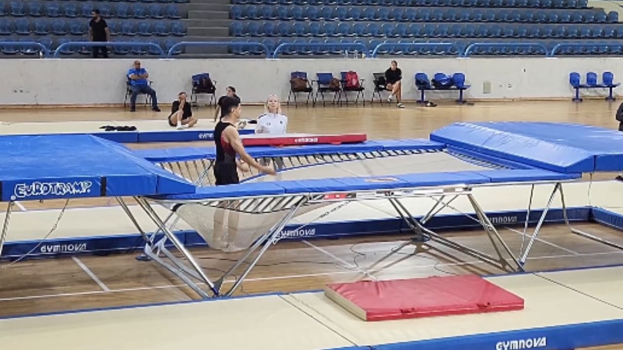 Gymnast's epic fail proves that 'you can't get hurt jumping on trampoline' is a myth