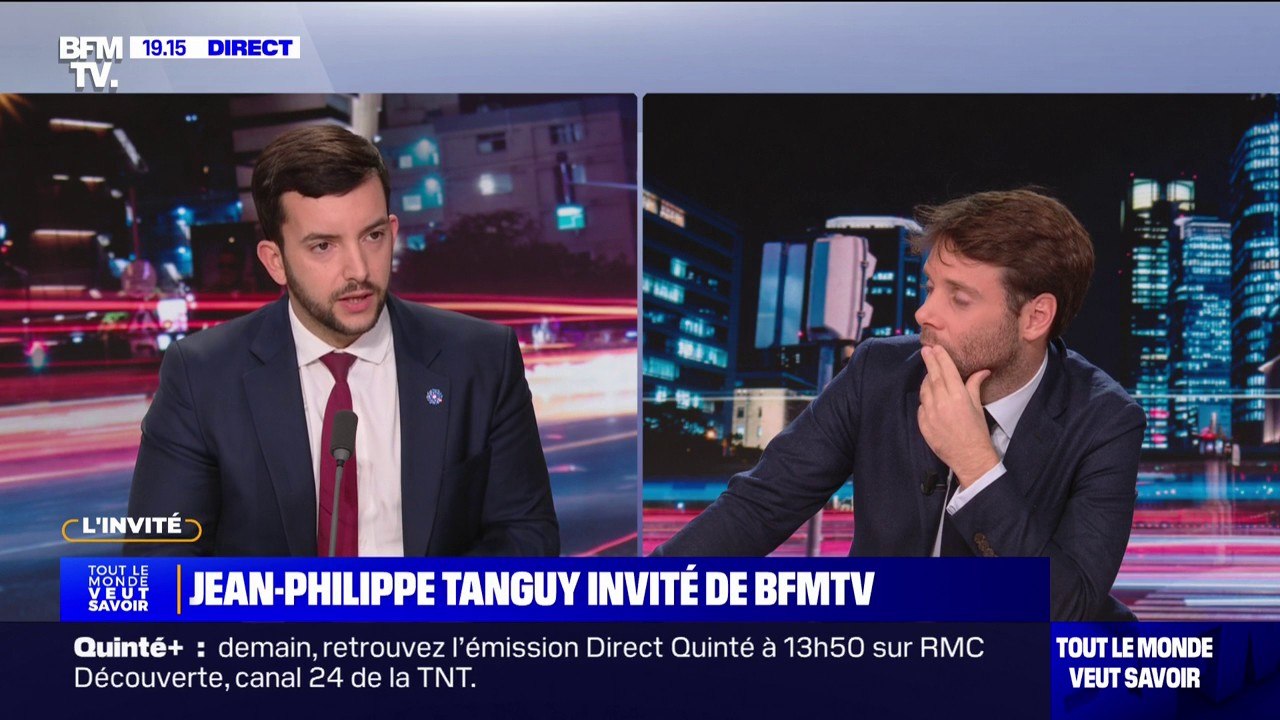 Budget: "Michel Barnier a choisi le chemin de la censure du Rassemblement national", affirme Jean-Philippe Tanguy (RN)