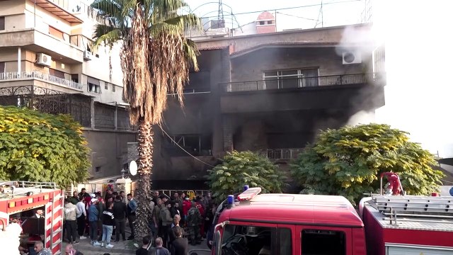 Autoridades sirias reportan 15 muertos en bombardeos israelíes