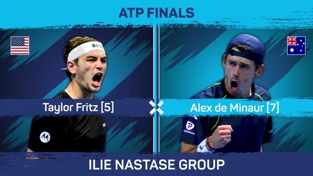 Fritz boosts ATP Finals last-four hopes with De Minaur win