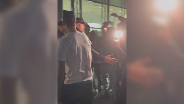 La llegada de Rafa Nadal a Málaga causa furor