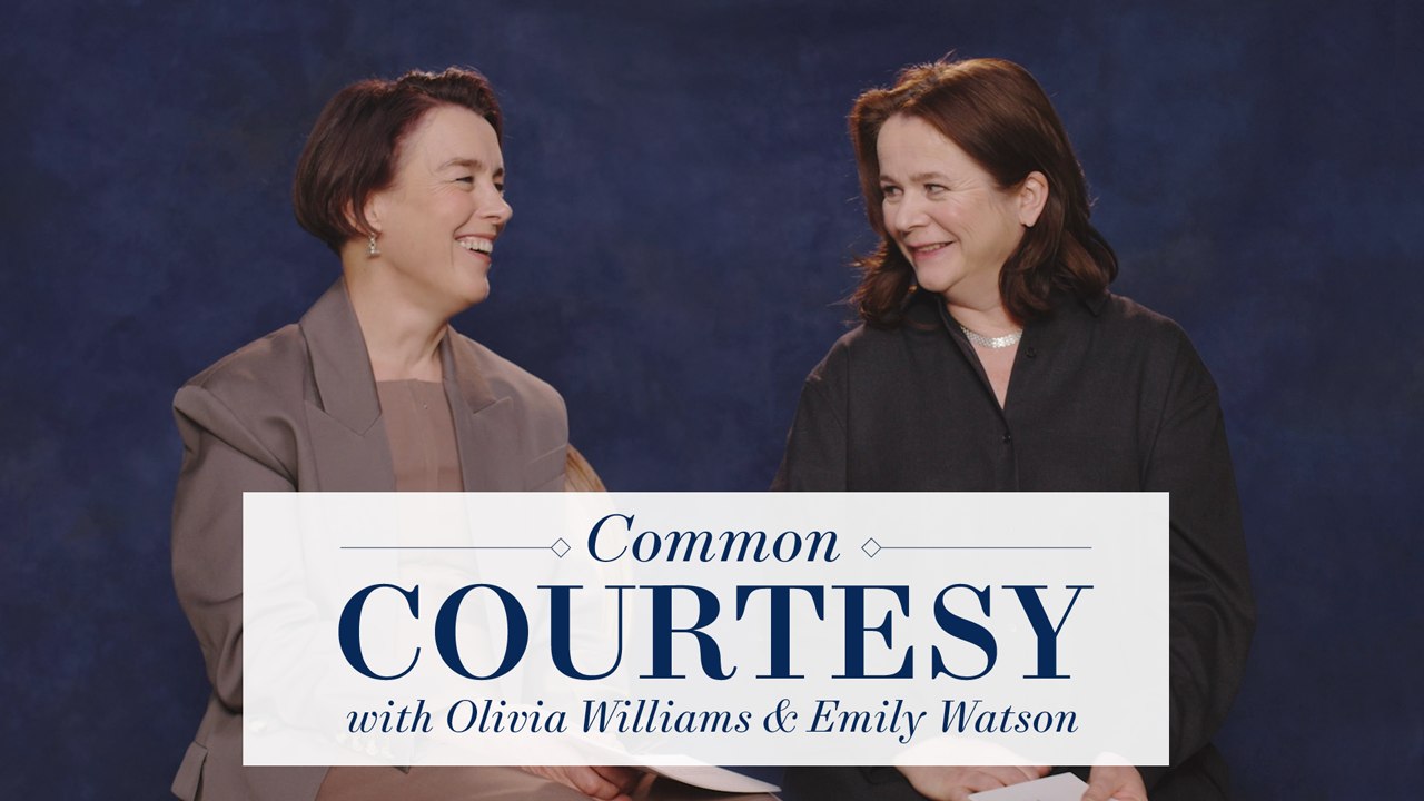 Emily Watson & Olivia Williams Won’t Tolerate Cutting the Queue | Common Courtesy | Town & Country