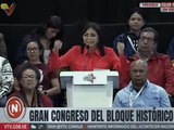 Vpdta. Delcy Rodríguez: Este Congreso tiene sus raíces en Angostura y en nuestro padre, Simón Bolívar