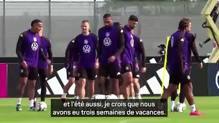 Kimmich évoque le calendrier chargé de cette saison