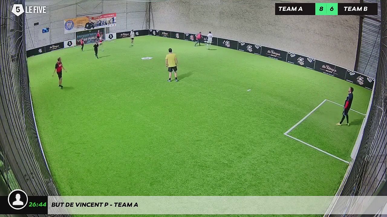 But de Vincent P - Team A