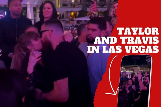 When Taylor Swift and Travis Kelce went wild dancing to Love Story at XS Nightclub Las Vegas