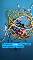 Reciclaje Creativo de Cables en Casa ♻️