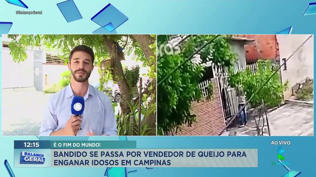 Golpe do vendedor de queijo engana idosos em Campinas