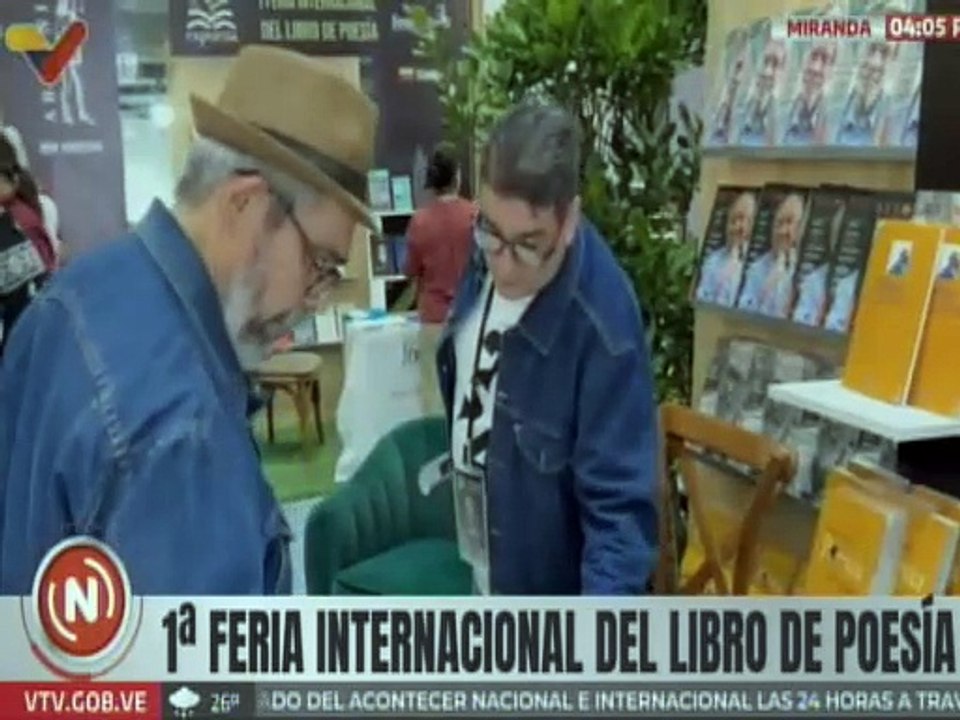Miranda | Poetas del mundo participan en la primera Feria Internacional del Libro de Poesía 2024