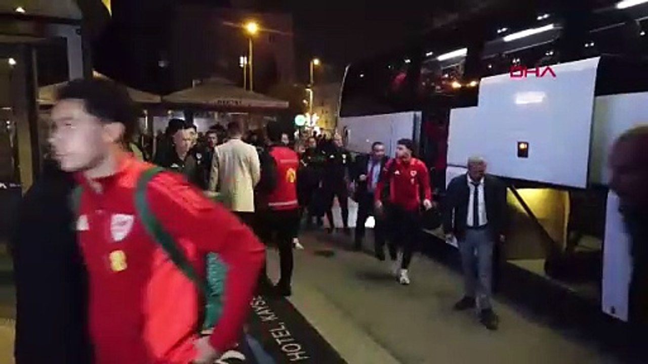 Galler kafilesi Kayseri’ye geldi