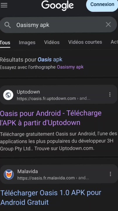 Suivre nos informations via  Oasis my   une appli pour l'actualité qui peut vous intéresser
