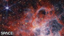4K Footage:  James Webb Space Telescope's View Of Breathtaking Star-Forming Region NGC 604