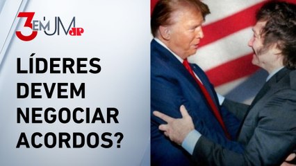 Milei viaja aos EUA para participar de evento na mansão de Trump