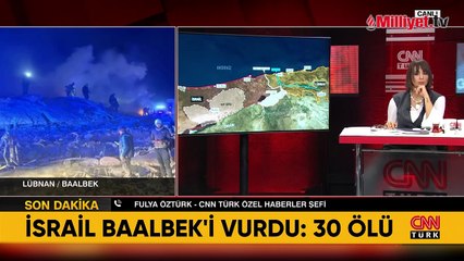 İsrail Lübnan'ı vurdu! Çok sayıda ölü var