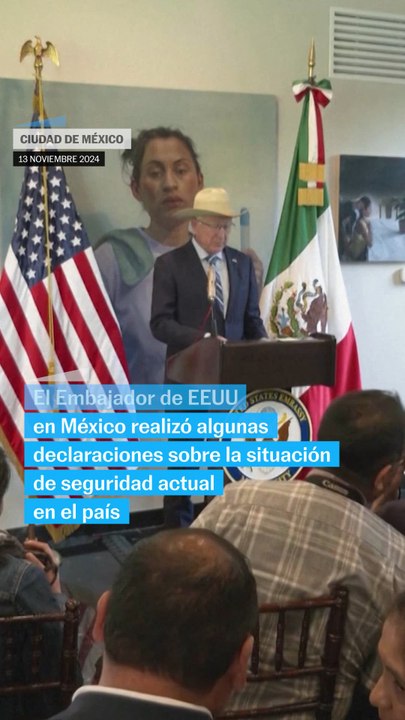 Ken Salazar habla de la estrategia contra la violencia de México