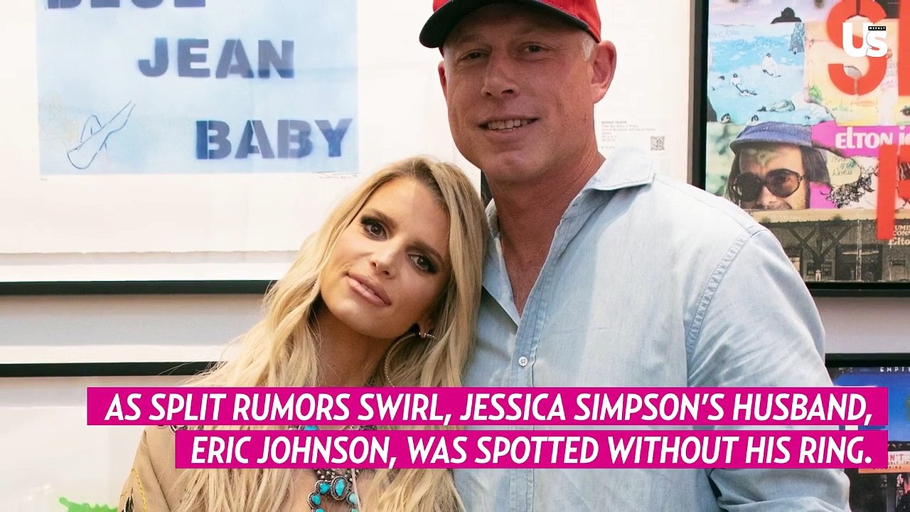 Jessica Simpson’s Husband Eric Johnson Spotted Without His Wedding Ring