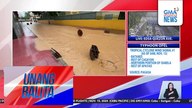 Ilang sasakyan, natangay nang umapaw ang ilog | Unang Balita