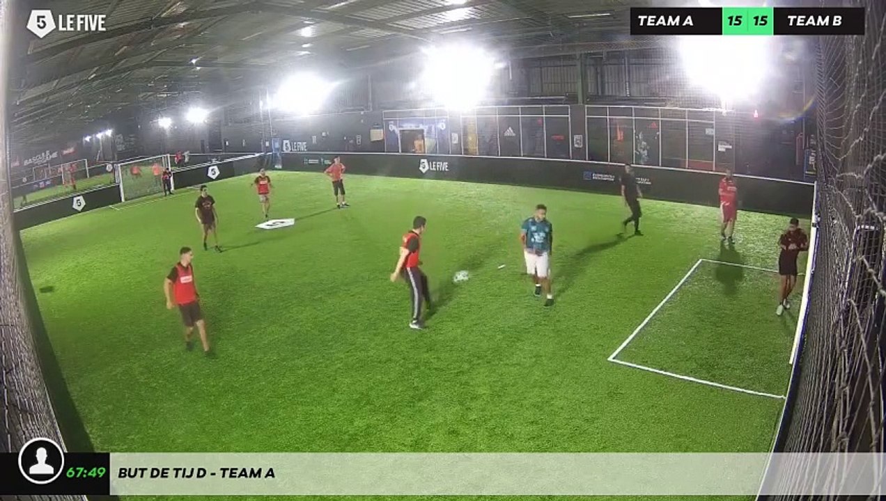 But de Tij D - Team A