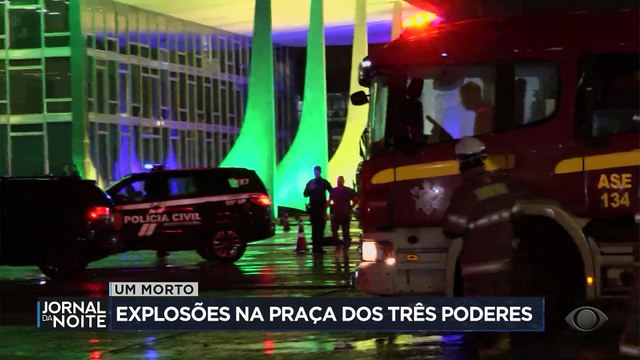 PF abre inquérito para apurar explosões na Praça dos Três Poderes e suspeita de ataque premeditado