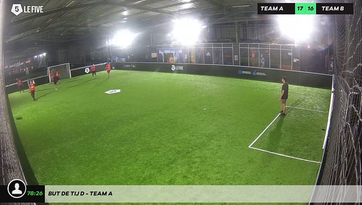 But de Tij D - Team A