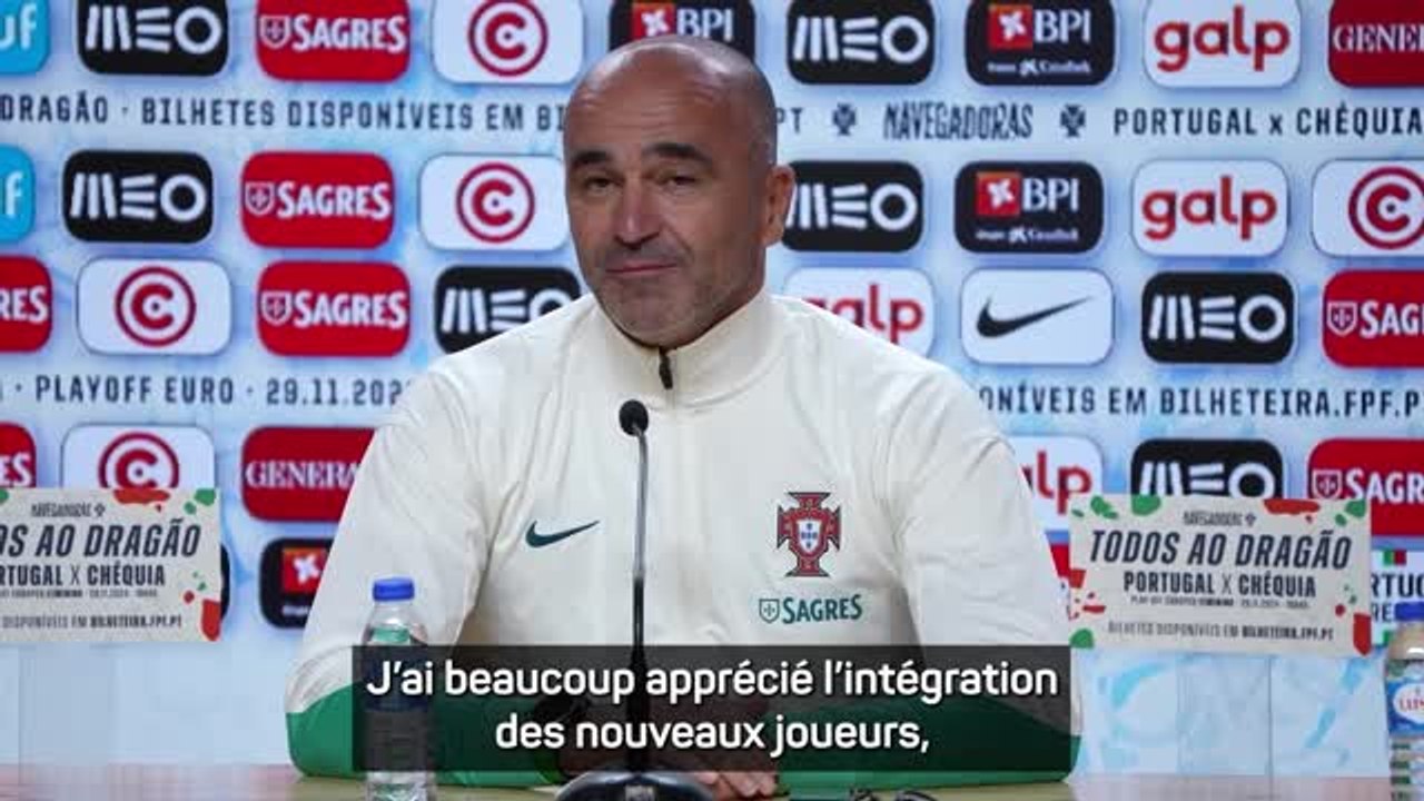 Portugal - Roberto Martinez parie sur les jeunes