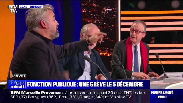 La vraie question, c'est la souffrance au travail : Échange entre Alexis Corbière et Christophe Barbier sur l'absentéisme des fonctionnaires