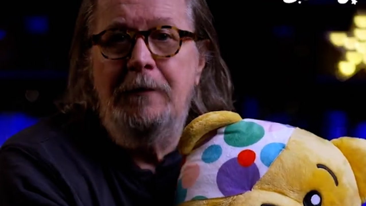 Watch: Gary Oldman reveals Cbeebies Bedtime Story appearance for BBC Children in Need special