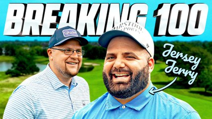 Jersey Jerry Starts His Journey To Breaking 100 On The Golf Course