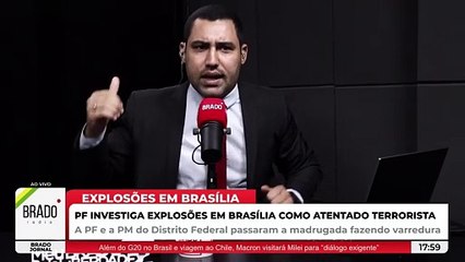 EXPLOSÕES EM BRASÍLIA: NÃO CAIA NA NARRATIVA MENTIROSA DA ESQUERDA