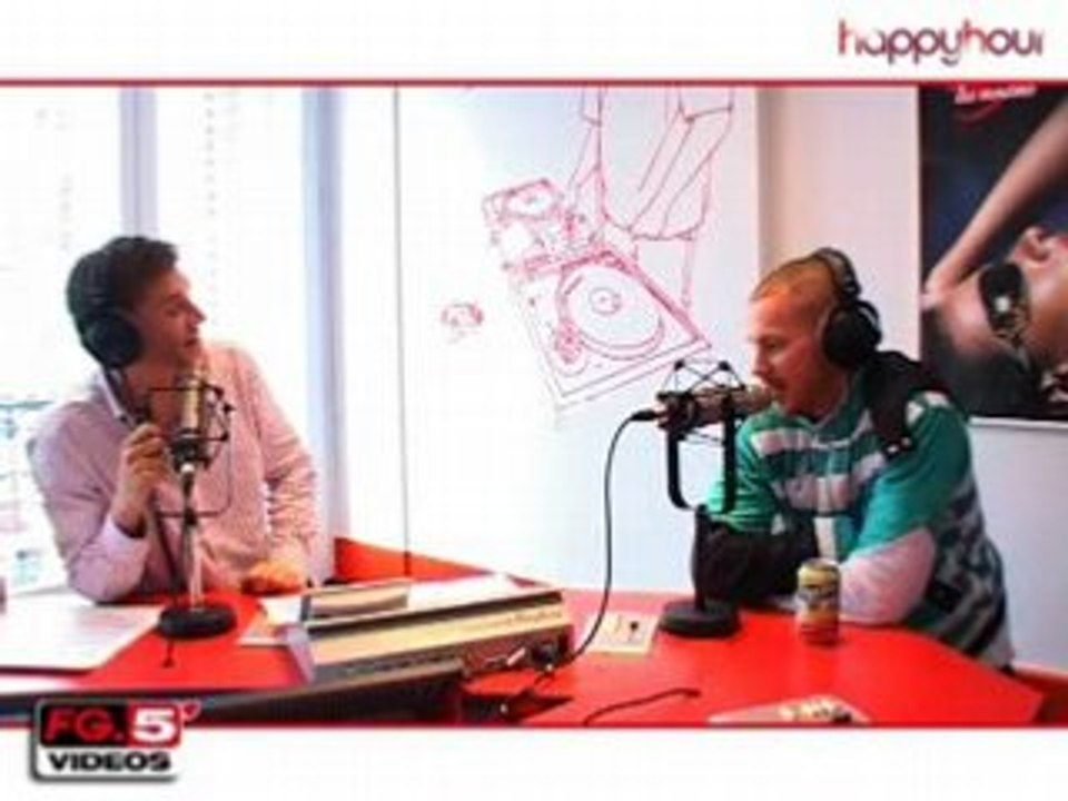 M POKORA EN INTERVIEW CHEZ  RADIO FG