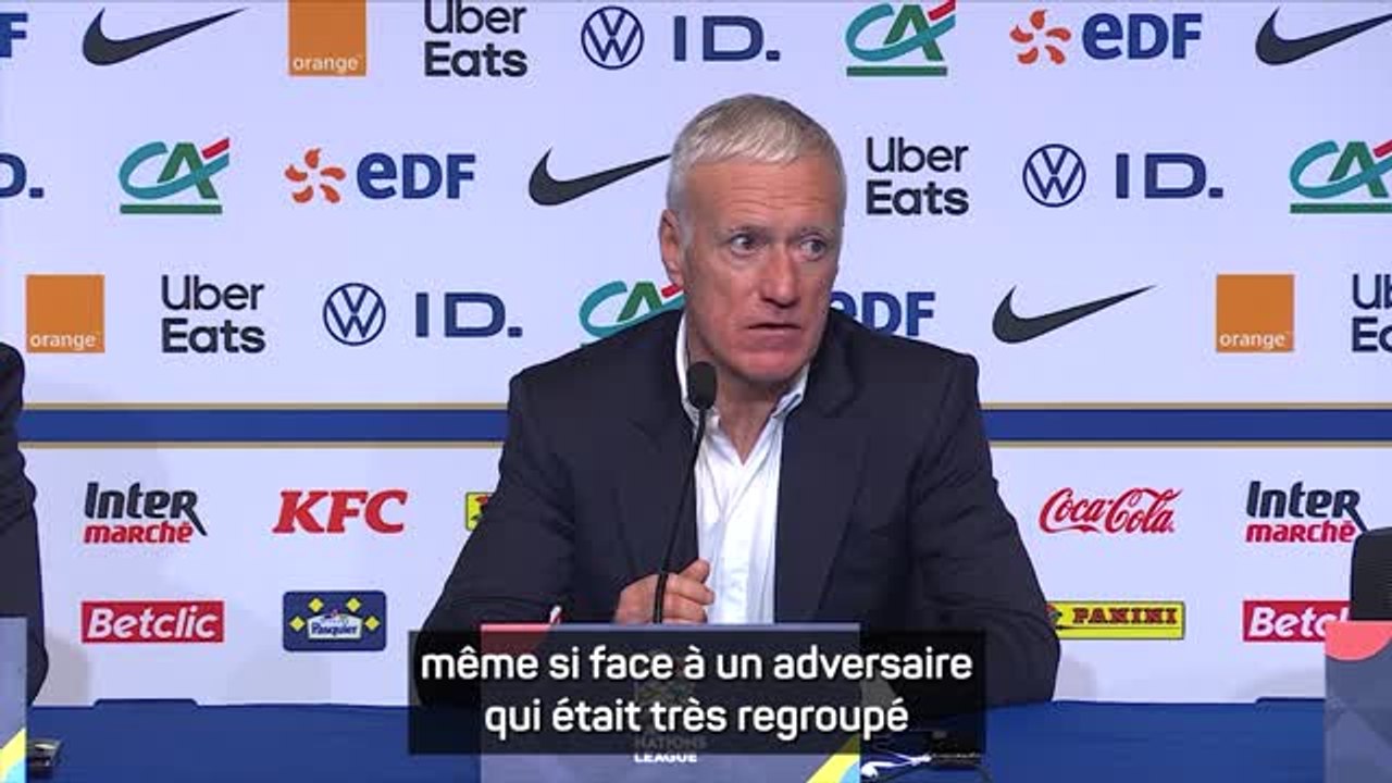 Bleus - Deschamps : "On aurait dû gagner"