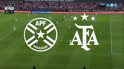 Gol Lautaro Martínez a Paraguay