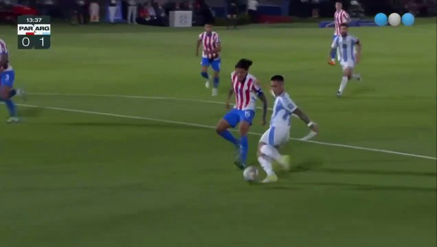Lautaro Martínez convirtió para la selección Argentina frente a Paraguay