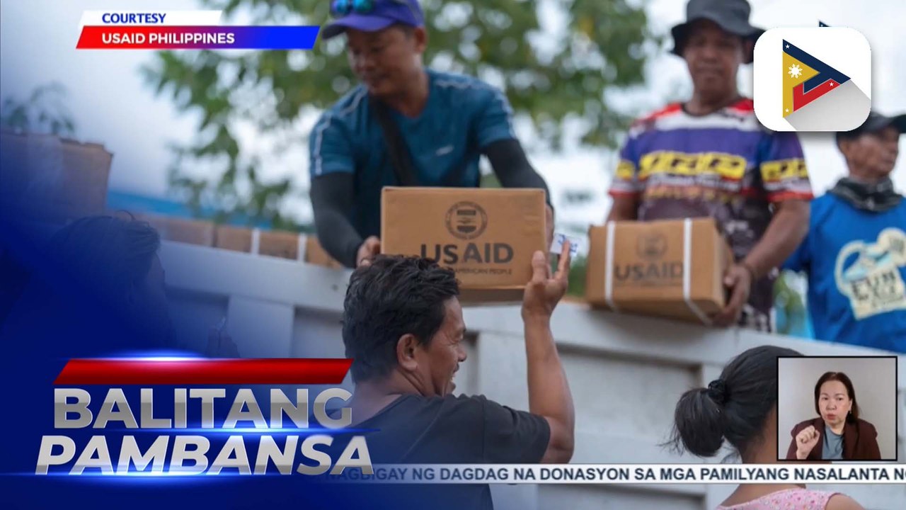 USAID, nagbigay ng dagdag na tulong para sa mga pamilyang nasalanta ng Bagyong #KristinePH