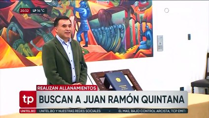 La Fiscalía busca en Santa Cruz al exministro de Evo, Juan Ramón Quintana