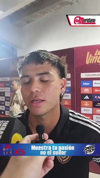 La Vinotinto: Telasco Segovia da sus impresiones tras el empate ante Brasil