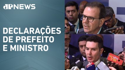 U20: Eduardo Paes e Jader Barbalho Filho apontam radicalização na política após ataque em Brasília