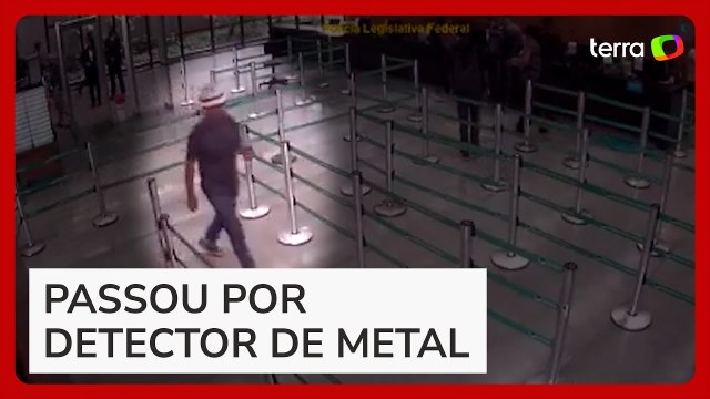 Vídeos mostram autor de explosões dentro da Câmara dos Deputados no mesmo dia do ataque em Brasília