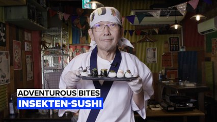 Adventurous bites: Insekten-Sushi
