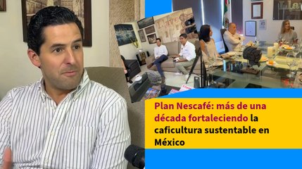 Plan Nescafé: más de una década fortaleciendo la caficultura sustentable en México