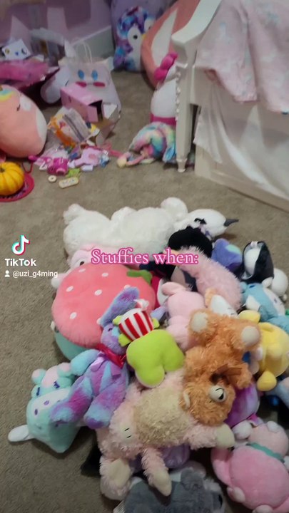 Plushies when: