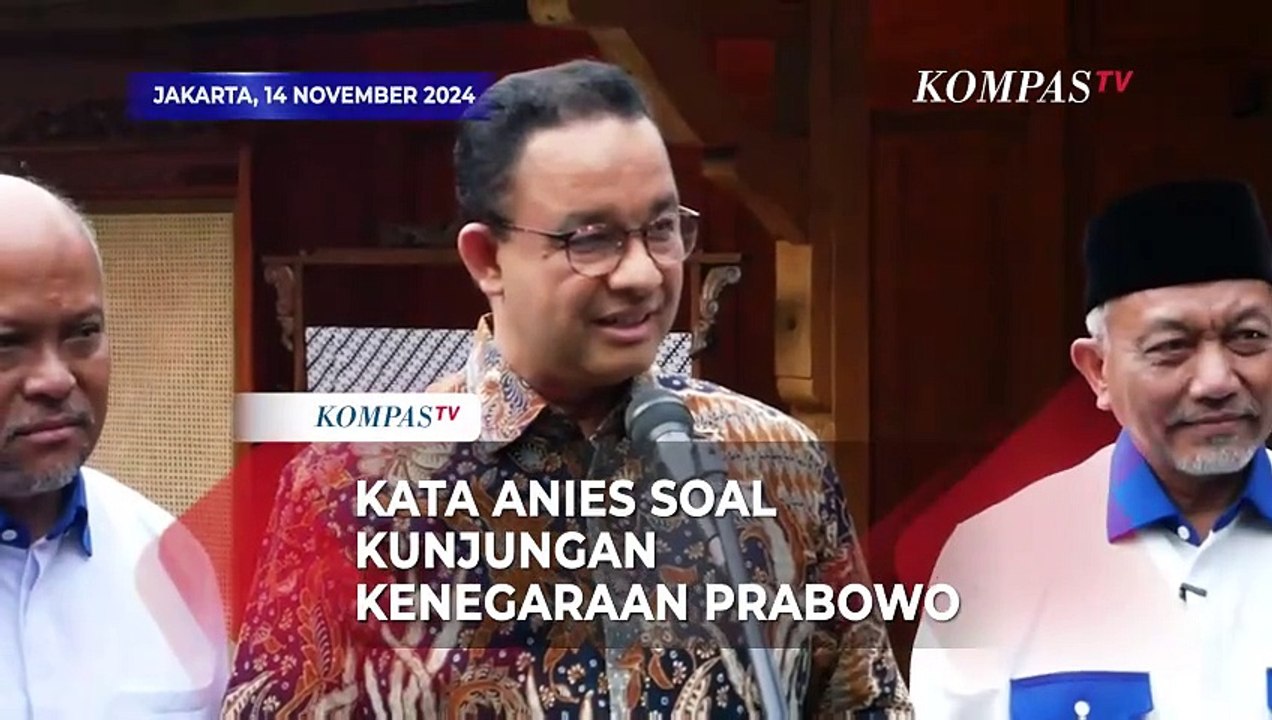 Pujian Anies Baswedan Soal Lawatan Perdana Presiden Prabowo ke Luar Negeri: Kesetaraan Itu Nampak