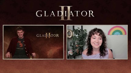 Paul Mescal Talks Gladiator II - Kisses, Fighting, and More!