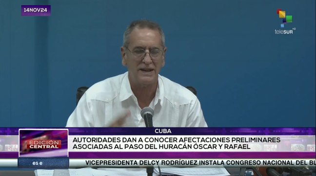 Edición Central 14-11: Afectaciones preliminares tras el paso de huracán Óscar en Cuba
