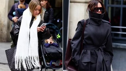 "Harper Beckham’s Glam Paris Outing"