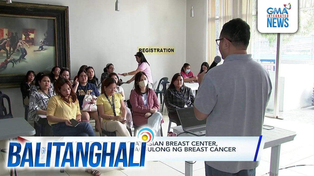GMA Network, Inc. at Asian Breast Center,  magkatuwang sa pagsulong ng breast cancer awareness | Balitanghali