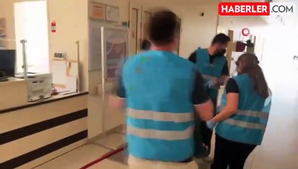 Serik Devlet Hastanesi'nde Gerçekçi Yangın Tatbikatı