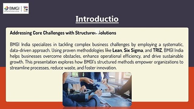 Addressing Fundamental Business Challenges_ BMGI India’s Comprehensive Approach to Problem-Solving